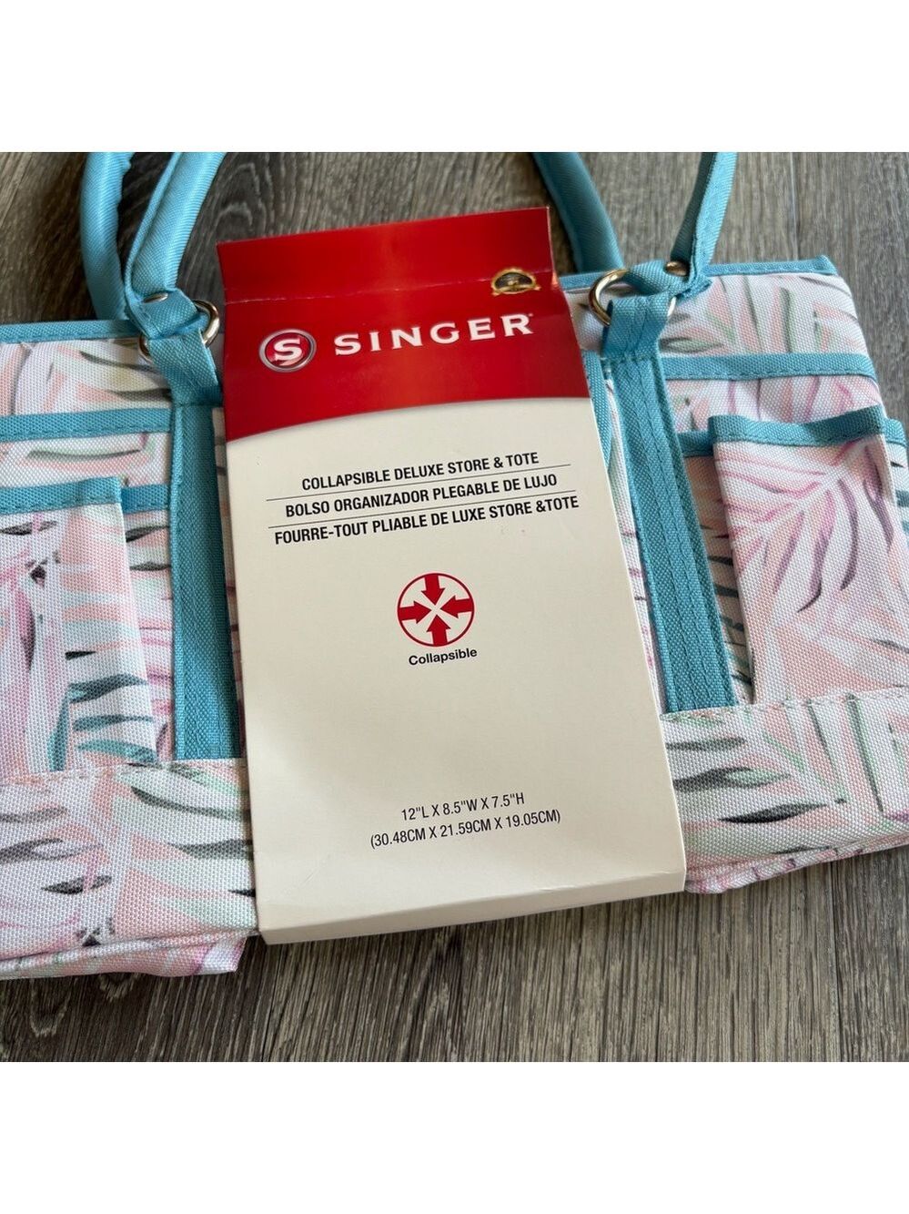 Singer Collapsable Deluxe Store & Tote - Picture 2 of 4